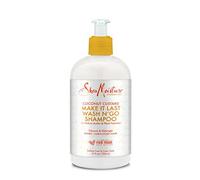 Sheamoisture Shampooing Make It Last Wash N' Go, Crème À La Noix De Coco, Au Beurre De Kokum Et À L'huile De Pequi, 384 Ml