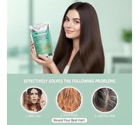 Shampooing soin capillaire, soin du cuir chevelu dégraissant, donne du volume aux cheveux pour une chevelure riche et brillante. Doux, non irritant et délicat, il convient aux hommes et aux femmes