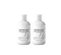 Shampooing Soin Hydratant et Équilibrant pour Cuir Chevelu Sensible, Action Douce contre Pellicules, Volume et Force Racinaire, Usage Quotidien Homme Femme (2pc)