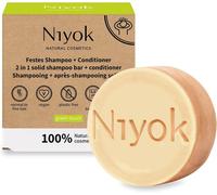 Shampooing Solide 2-En-1 ""Green Touch"" (80g) - Soin Capillaire Vegan & Naturel - Après-Shampooing Inclus - 100% Cosmétique Naturel - Sans Plastique