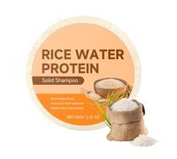 Shampooing solide, savon au riz bio, nettoie en douceur, doux et brillant, nourrissant et hydratant, 60 g