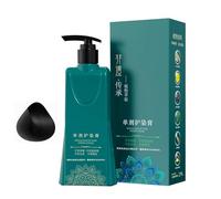 Shampooing Teinture,Après-Shampooing Doux À Longue Durée 210mL - Shampooing Colorant Naturel Pour Cheveux | Pour Hommes Femmes Adultes Amis Mère Petite Amie Débutant Salon À Domicile