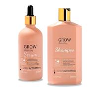 Shampooing tonique activateur du cuir chevelu, shampooing tonique activateur du cuir chevelu, sérum capillaire hydratant et nourrissant, pour femmes et hommes