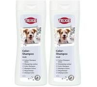 Shampooing TRIXIE Color - Shampooing pour Chiens à Poil Clair - Intensifie la Couleur - Particulièrement nourrissant - 250 ML - 2914 (Lot de 2)