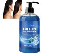 Shampooing volumisant pour les cheveux à la biotine, shampooing nourrissant pour les cheveux à la biotine pure biologique, shampooing et revitalisant volumisant sans sulfate pour les femmes (1pcs)