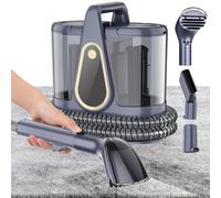 Shampouineuse, 14kPa Nettoyeur Canapé Tissu, 4 Modes, Nettoyeur Compact Et Portable Pour Tissus d'Ameublement, Tapis, Canapés, Escaliers, Voitures, Câble 4 m (Version eau froide)