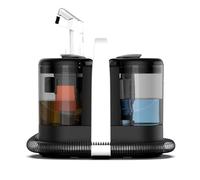 Shampouineuse canapé Aspirateur laveur, Nettoyeur de tâches filaire du canapé en tissu, tapis, Sièges de Voiture et même les Vitres, avec un Jet d'eau, 600W, avec Bacs de récupération de saleté