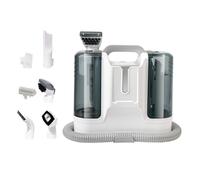 Shampouineuse Moquette Multi-Fonction Canapé Tapis Rideaux Nettoyage Domestique 450W Eau Propre 1,8L Eau Sale 1L Portable