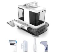 Shampouineuse Moquette Multi-Surface Nettoyeur Canapé Tapis Rideaux 400W Aspiration 9Kpa Eau Propre 0,8L Eau Sale 0,5L