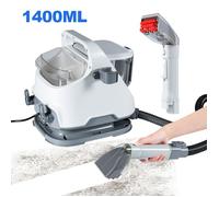 Shampouineuse Nettoyeur Canapé Tissu 650W 12KPa Injecteur Extracteur, Nettoyeur Détacheur pour Tapis, Moquettes, Meubles, Auto