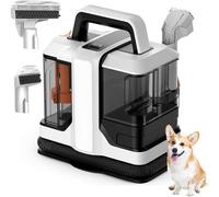 Shampouineuse, Nettoyeur de tapis de canapé portable 750 W, nettoyage puissant des taches en profondeur 15 KPA, nettoyeur de tapis