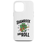 Shamrock and Roll Music Lover St Patrick's Day Irish Puns Coque pour iPhone 13 Pro Max