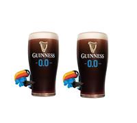 Shamrock Gift Company Guinness Lot de 2 verres à bière 0 %