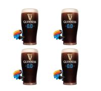 Shamrock Gift Company Guinness Lot de 4 verres à bière 0 %
