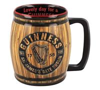 Shamrock Gift Company Guinness Mug effet tonneau 430 ml