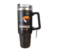 Shamrock Gift Company Guinness - Tasse de voyage Guinness avec paille - Grand format
