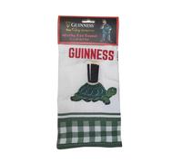 Shamrock Gift Company Guinness Torchon Gaufré Vert Tortue