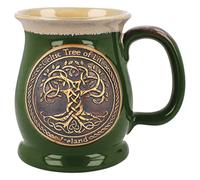Shamrock Gift Company Mug en poterie celtique arbre de vie