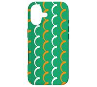 Shamrock Green White Orange Ireland Tricolor Irish Pattern Coque pour iPhone 17