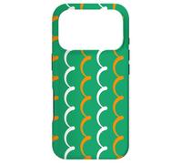 Shamrock Green White Orange Ireland Tricolor Irish Pattern Coque pour iPhone 17 Pro