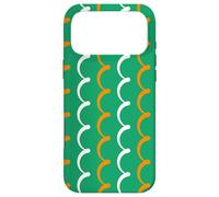Shamrock Green White Orange Ireland Tricolor Irish Pattern Coque pour iPhone 17 Pro Max