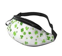 Shamrock ou Green Clover Grand Sac Banane pour Homme, Cadeaux pour Les Sports, Les Voyages, la Course à Pied, Le Sac de Taille décontracté