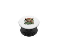 Shamrock Swagger Born Lucky Cow est Une comédie Irlandaise pour la Saint-Patrick PopSockets PopGrip Adhésif