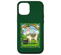 Shamrocks Arc-en-Ciel Lucky O'Llama pour la Saint-Patrick 2026 Coque pour iPhone 12/12 Pro