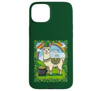 Shamrocks Arc-en-Ciel Lucky O'Llama pour la Saint-Patrick 2026 Coque pour iPhone 15 Plus