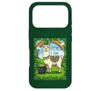 Shamrocks Arc-en-Ciel Lucky O'Llama pour la Saint-Patrick 2026 Coque pour iPhone 17 Pro