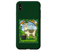 Shamrocks Arc-en-Ciel Lucky O'Llama pour la Saint-Patrick 2026 Coque pour iPhone XS Max