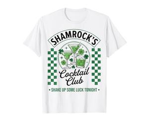 Shamrock's Cocktail Club Shake Up Some Luck Tonight T-Shirt