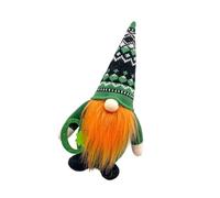 Shamrocks Design StPatricks Day Gnomes Poupée Belle poupée naine Décoration de la maison pour la célébration de la fête nationale irlandaise Thème des trèfles irlandais Nain pour StPatricks Party