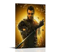 SHAMWZ Deus Ex Human Revolution Poster Peinture décorative sur toile Art mural pour salon, chambre à coucher, 50 x 75 cm