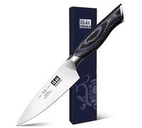SHAN ZU Couteau à Éplucher 9,5 cm Japonais Couteau à Fruits de Cuisine