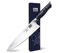 SHAN ZU Couteau de Chef 20 cm Japonais Couteau de Cuisine Viande Légumes