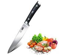 SHAN ZU Couteau de Cuisine Multifonction Professionnel Couteaux Chef Couteaux de Cuisine Acier 15cm