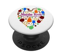 Shana Tova - Nouvel an juif - Rosh Hashanah PopSockets PopGrip Adhésif