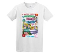 Shane Dawson Collage Unisex T-Shirt Mens White Men Tees L