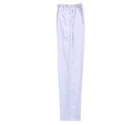 shane&shaina Pantalon de travail pantalon médecins infirmières longue (homme-blanc, L)