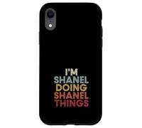 Shanel Name Shanel Personalized Name First Given Coque pour iPhone XR