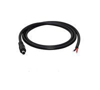 SHANFEILU Câble d'alimentation DC Pigtails 5,5 mm x 2,1 mm mâle vers fil nu Câble d'alimentation de réparation 16 AWG Connecteur à barillet Pigtail pour caméra de sécurité DVR LED 3 pieds