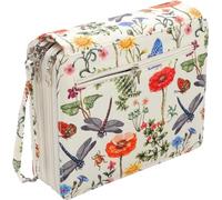 ShanGaiLi Trousse à crayons de couleur 150 emplacements - Multifonction - Grande capacité - Avec fermeture éclair, blanc