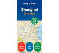 Lonely Planet – Shanghai City Map – 2e édition – en anglais