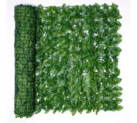 SHANGMAOYO Écran d’intimité Artificielle Jardin Lierre Intimité Écran de clôture de Lierre Artificiel Écran de clôture d’intimité pour décor extérieur Jardin Érable Vert (0.5X3M)