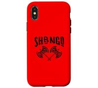 Shango Orisha Goddess Xango Ifa Yoruba Religion Chango Coque pour iPhone X/XS