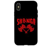 Shango Xango Ifa Orisha Goddess Yoruba Religion Chango Coque pour iPhone X/XS