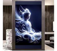 ShangShengzi Diamond Painting Adulte XXL C'Était, DIY Peinture Diamant Adulte Grand Format, 5D Broderie Diamant Painting Kit pour Enfant et Debutant, Round Drill 30x60 cm