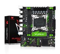 SHANGZHAOYUAN X99 PR9 LGA 2011-3 Carte mère pour Intel Xeon E5 V3 V4 LGA 2011-v3 Socket Processeur (DDR4 Max 128 Go, PCIe 3.0, M.2 Protocol, SATA 3.0, USB 3.0, Gigabit LAN)