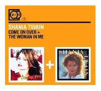 SHANIA TWAIN - 2 FOR 1: COME ON OVER/THE WOMAN IN ME; 2 CD 32 TRACKS POP NEUF